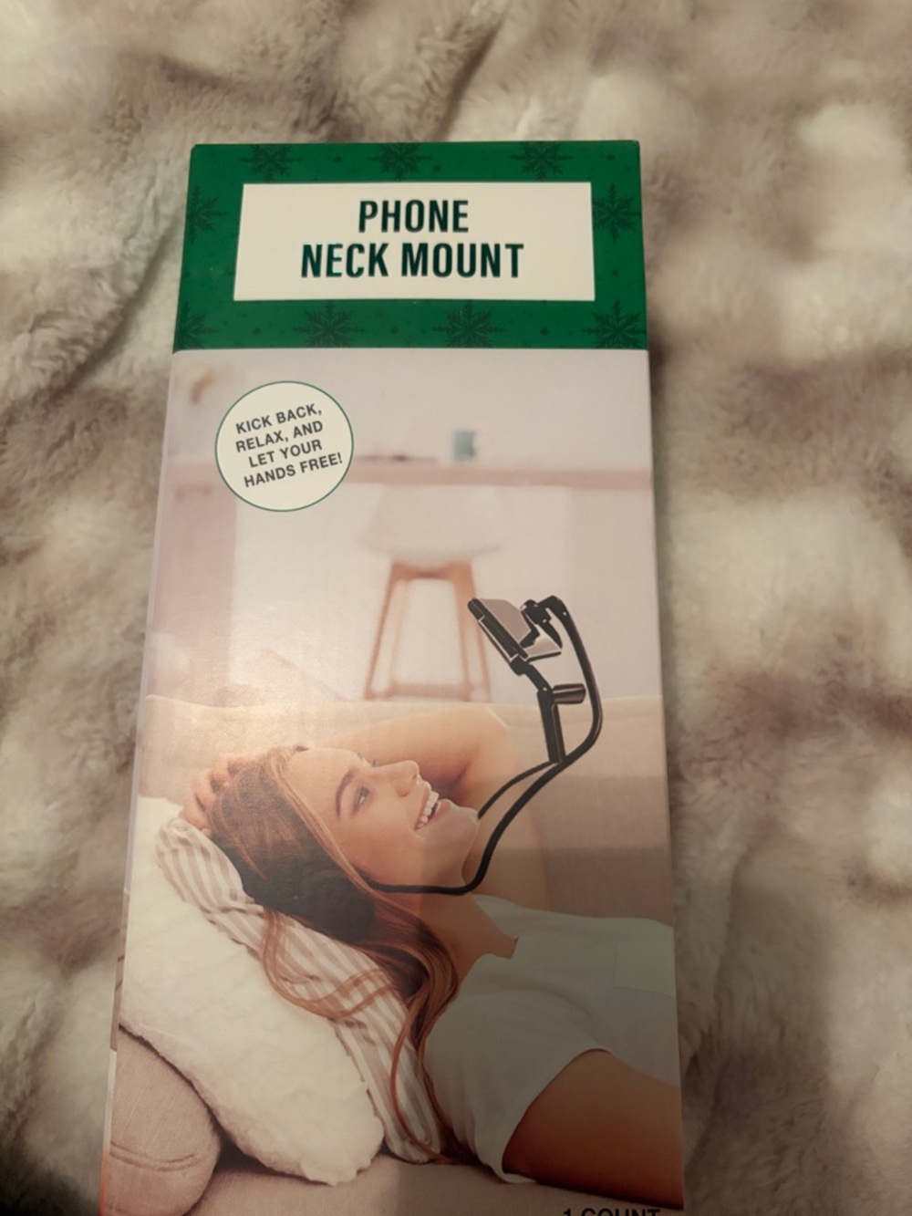Phone Neck Mount Holder - Black